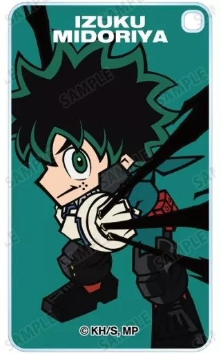 緑谷出久 「僕のヒーローアカデミア トレーディングデフォルメスクエアアクリル ver.A」