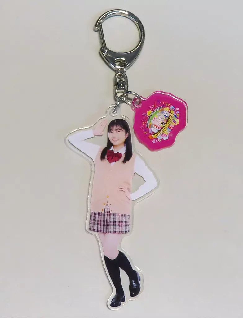 西田汐里 チャーム付ソロアクリル 「BEYOOOOOND1St CONCERT TOUR どんと来い! BE HAPPY!at BUDOOOOOKAN!!!!!!!!!!!!」
