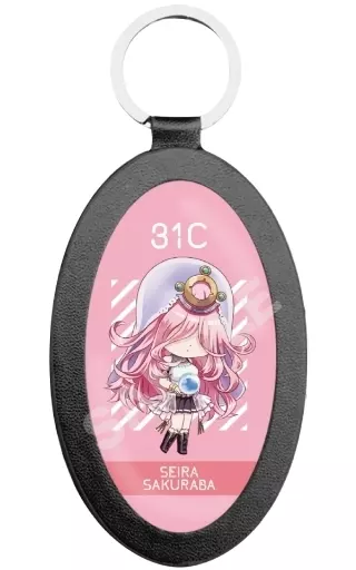 38.桜庭星羅(ミニキャラ) レザー 「ヘブンバーンズレッド」