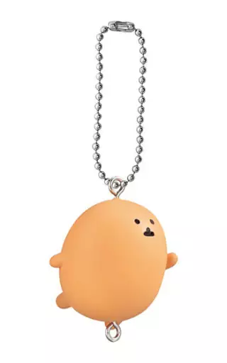 もぐらコロッケ(右向き/左手を上に挙げる/ボールチェーンver.) 「もぐらコロッケ つなげてますこっと」