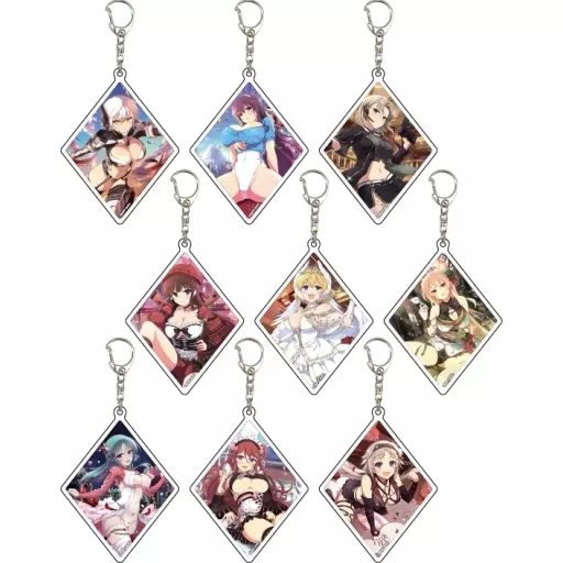 全9種セット 「シノビマスター 閃乱カグラ NEW LINK アクリル 10.公式イラスト」