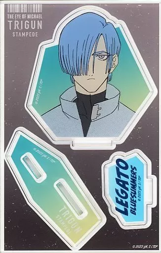 アクリルスタンド・アクリルパネル　レガート・ブルーサマーズ アクリルスタンドフィギュア 「くじ引き堂 TRIGUN STAMPEDE 6000000$$くじ」 C-5賞
