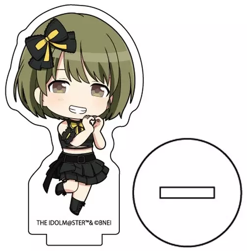 七草にちか(アイドル衣装/ハート) 「アクリルぷちスタンド アイドルマスター シャイニーカラーズ 01.七草にちかver. ミニキャライラスト」