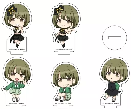 全5種セット 「アクリルぷちスタンド アイドルマスター シャイニーカラーズ 01.七草にちかver. ミニキャライラスト」
