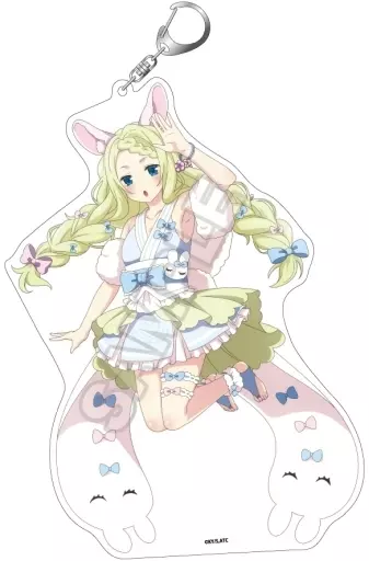 月丘ルーシー ケモ耳和服 アクリルBIG 「あやかしトライアングル」