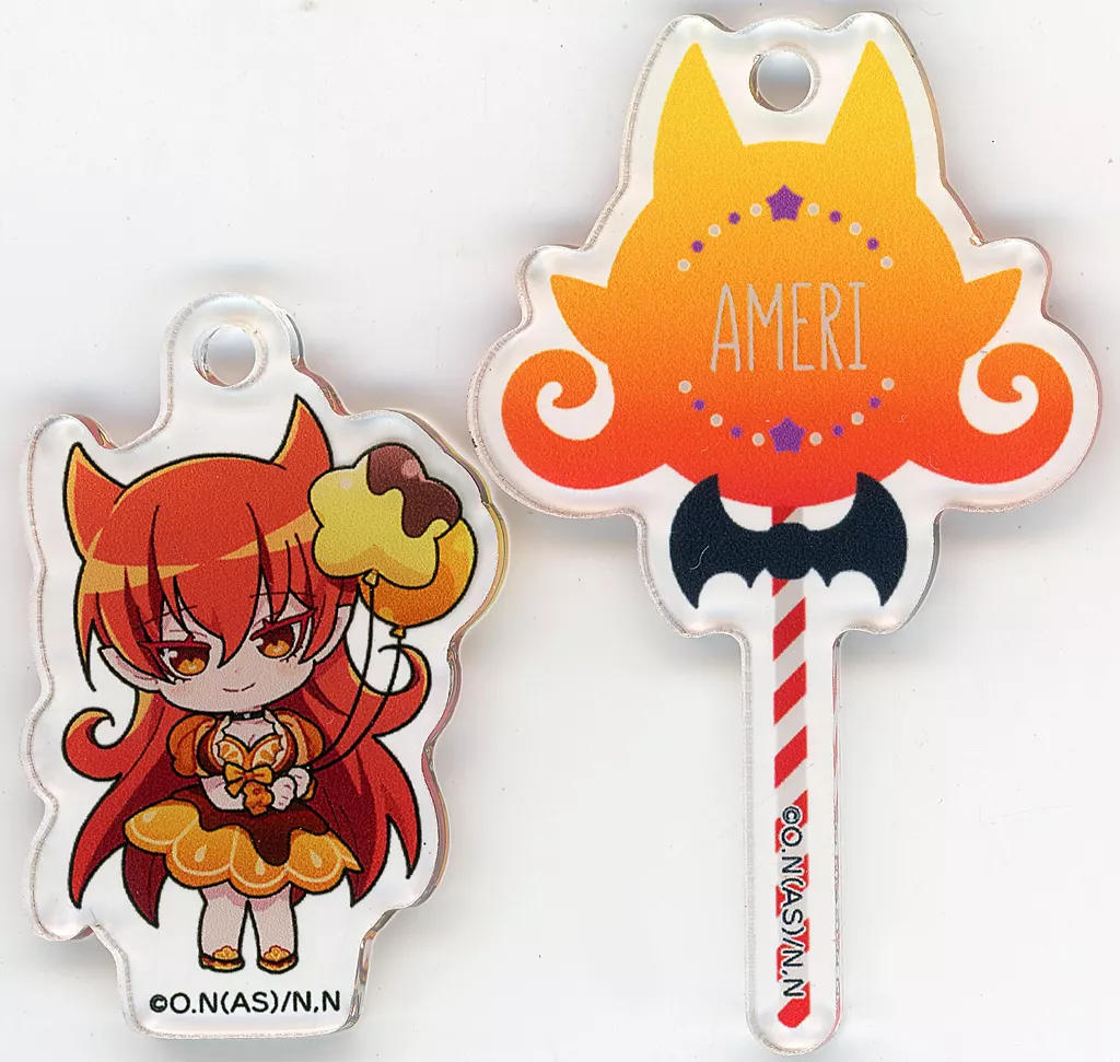 アザゼル・アメリ キャンディー風アクリルチャーム 「まるくじ 魔入りました!入間くん クララプロデュース!スイーツフェスティバル」 中吉06