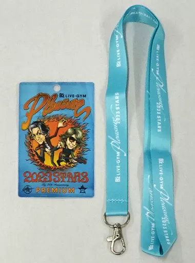 B&#39;z プレミアム席 グッズ STARS 2023 ばら売り パス ネックピース B'z プレミアム席 グッズ STARS 2023 ばら売り パス ネック