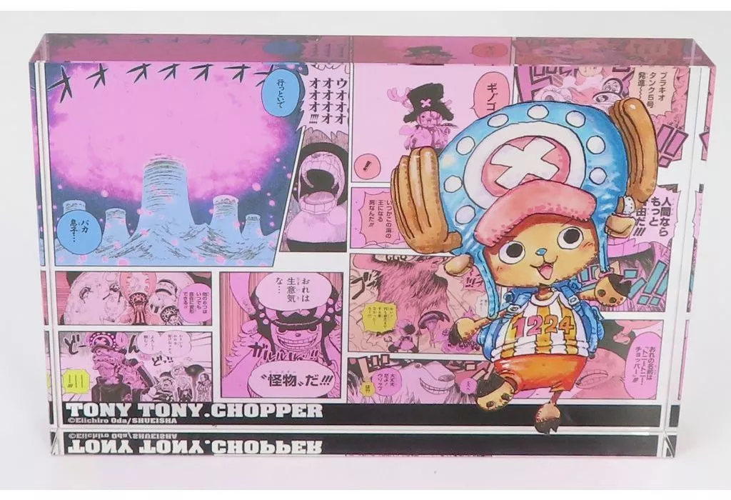 月末限定値下げ　ワンピース　アクリルブロック HEROES 2021 チョッパー 駿河屋 -<中古>トニートニー・チョッパー アクリルブロック