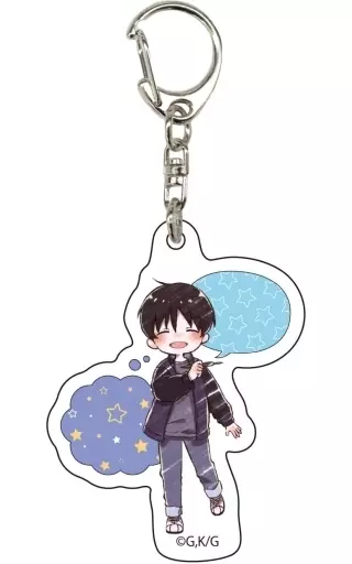 久我一郎 「おとなりに銀河 アクリル 02.グラフアートイラスト」