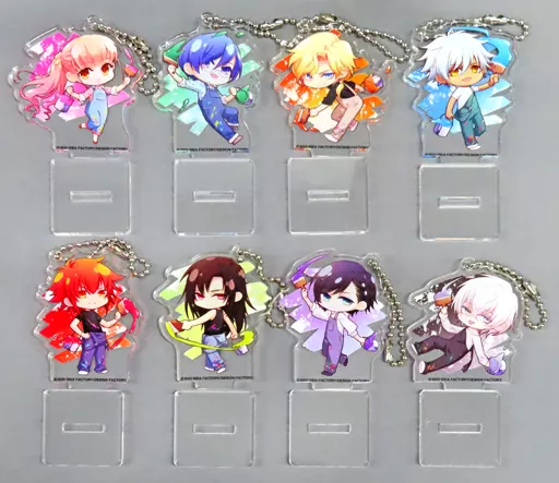 集合 描きおろしちびキャラアクリルスタンドキーチェーン8個セット 「Switchソフト ワンド オブ フォーチュン R2 FD ～君に捧げるエピローグ～ for Nintendo Switch スペシャルステラセット」 同梱特典