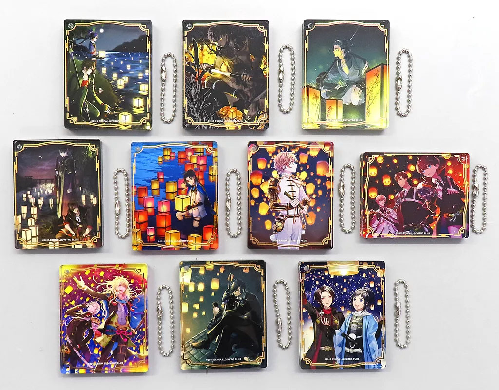 アクリルスタンド・アクリルパネル　全10種セット 「刀剣乱舞-ONLINE- 六周年記念祝画 アクリルアートブロックコレクション ＜第七弾＞」