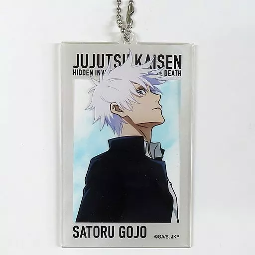 五条悟 アクリルビッグタグ 大交流展 懐玉・玉折イラスト 「呪術廻戦 大交流展 前半 懐玉・玉折 at baseyard tokyo」