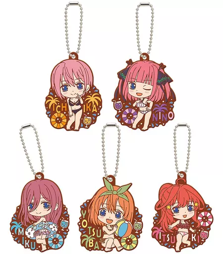 全5種セット 「五等分の花嫁∽ カプセルラバーマスコット11」