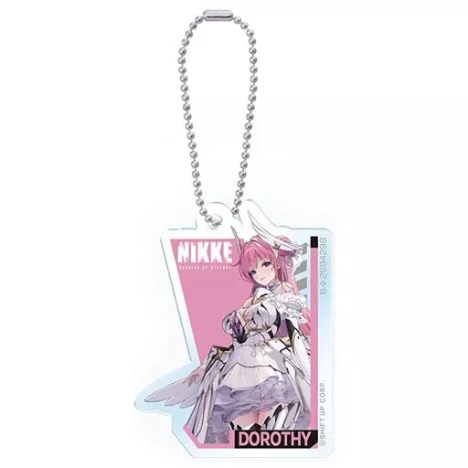 勝利の女神:NIKKE ドロシー アクリルキーホルダー 勝利の女神 NIKKE アクリルキーホルダー ドロシー 2点セット
