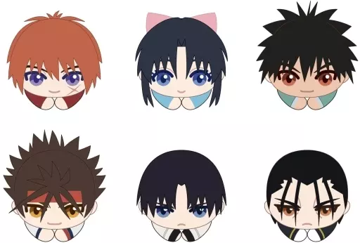 全6種セット 「るろうに剣心 -明治剣客浪漫譚- はぐキャラコレクション」