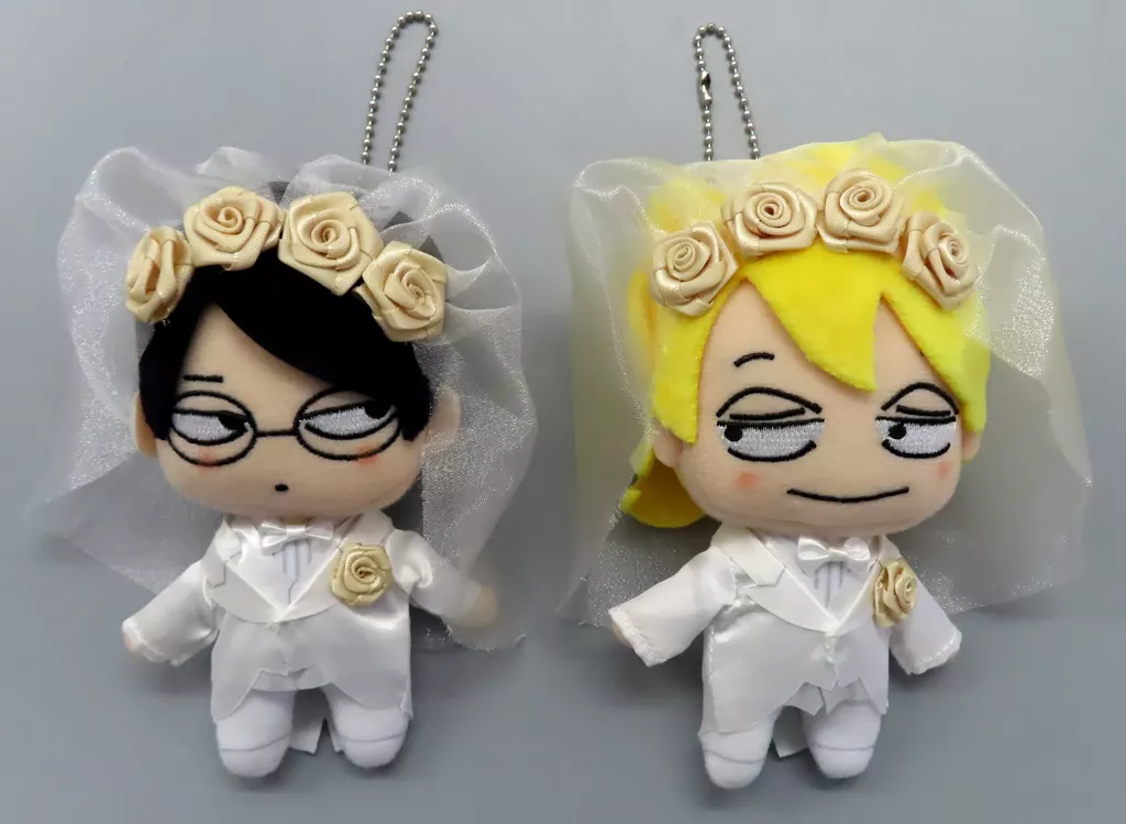 佐条利人＆草壁光 ぬいぐるみ ふたりセット 「同級生シリーズ blanc」 C102グッズ
