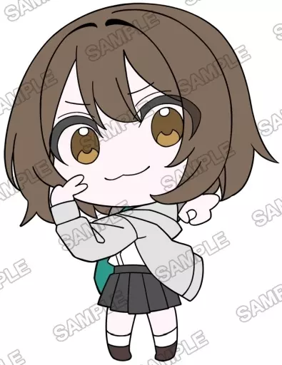 七瀬レナ 描きおろしデフォルメ ラバー 001 「グッバイ宣言」