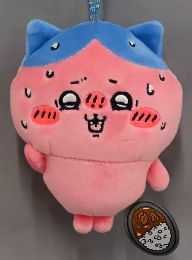 キーホルダー　真っ赤なハチワレ すっごく辛いんだッマスコット 「ちいかわ なんか小さくてかわいいやつ」