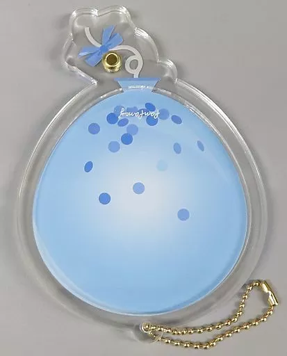 ブルー バルーンミニアクリルフレーム 「店頭くじ apicolle #本人不在の誕生日会」 B賞