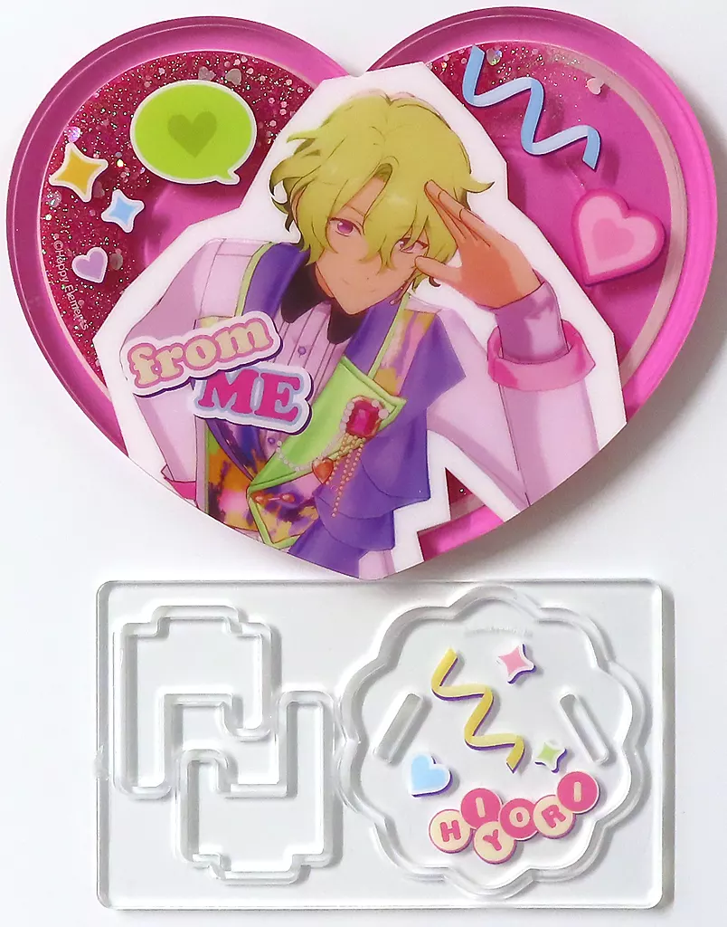 巴日和 ハートアクスタ まとめ売り 駿河屋 -<中古>巴日和 ES 8th Anniv. BIG ハートスタチュー 「あんさん