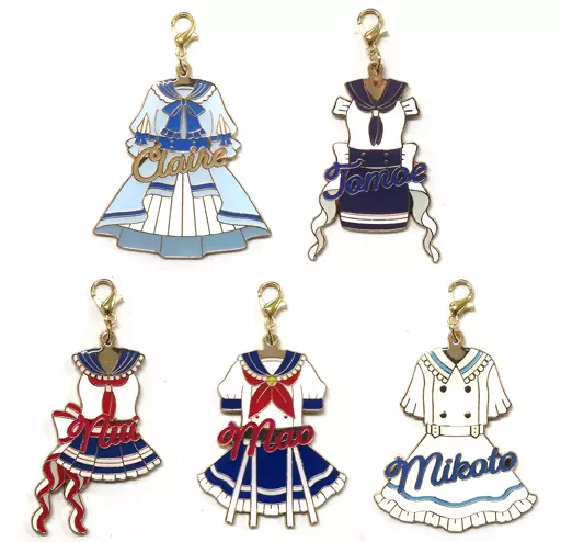 全5種セット メタルチャーム 「DMMスクラッチ! バーチャルYouTuber にじさんじ 第十弾」 D賞