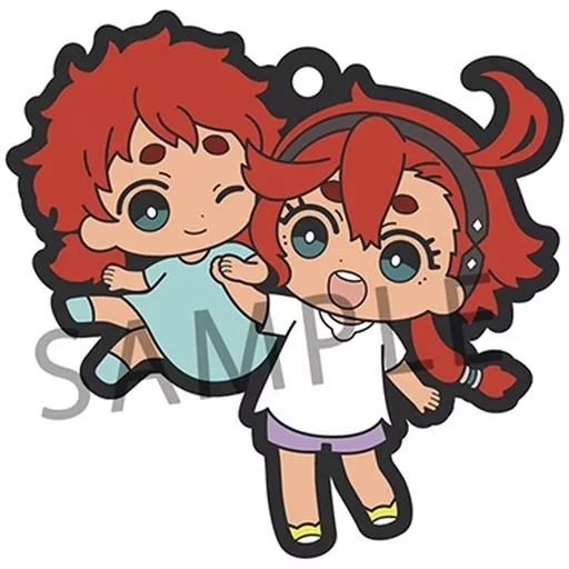 エリクト＆スレッタ 「ラバーマスコット バディコレ 機動戦士ガンダム 水星の魔女 Vol.2」