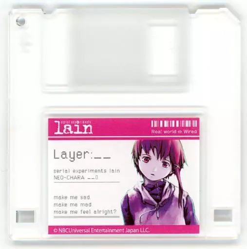 岩倉玲音(Cデザイン) アクリル 「DMMスクラッチ! serial experiments lain 【NEO-CHARA】」 C-3賞