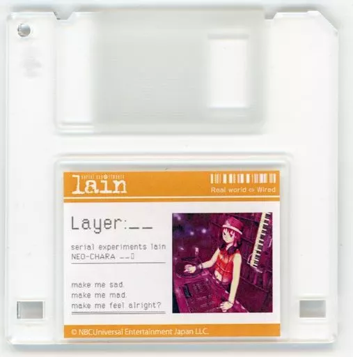 岩倉玲音(Eデザイン) アクリル 「DMMスクラッチ! serial experiments lain 【NEO-CHARA】」 C-5賞