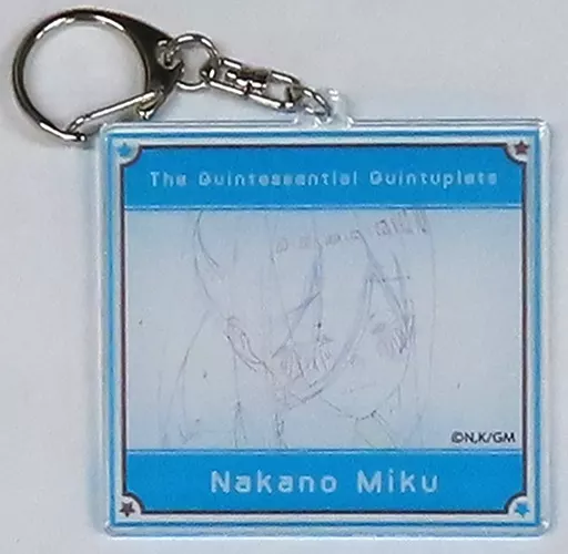中野三玖 原画アクリル 「五等分の花嫁展 MESSAGE in 池袋サンシャインシティ」