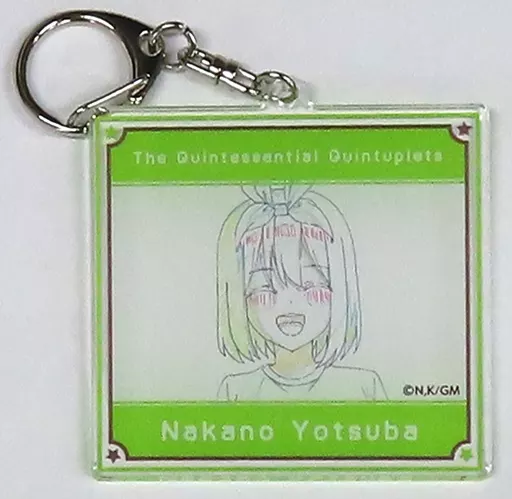 中野四葉 原画アクリル 「五等分の花嫁展 MESSAGE in 池袋サンシャインシティ」