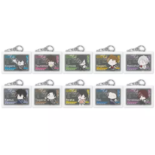 全10種セット 「PSYCHO-PASS サイコパスちるコレ ミニチュアキャンバス 01」