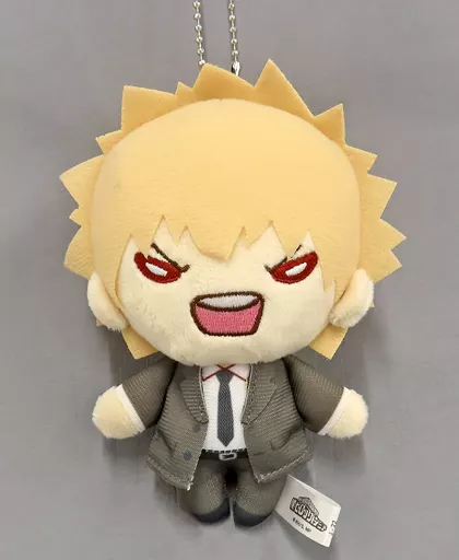 爆豪勝己 スーツ にとたん ボールチェーン付ぬいぐるみ 「僕のヒーローアカデミア」 TOHO animation STORE限定
