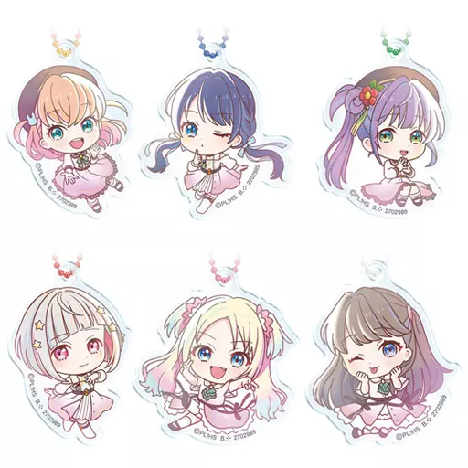 全6種セット 「ラブライブ!蓮ノ空女学院スクールアイドルクラブ アクリルマスコット」