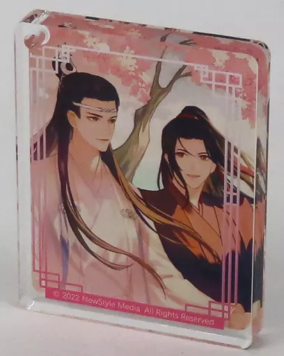 肖戦(魏無羨)＆王一博(藍忘機/月下灯火) CoLotta トレーディングアクリルプレート 「陳情令×Gratte animate cafe」