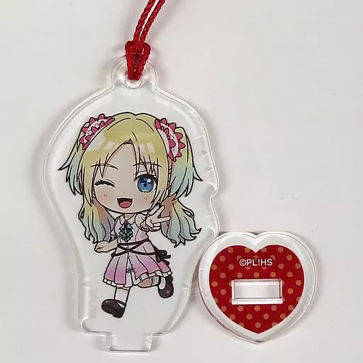 大沢瑠璃乃 「ラブライブ!蓮ノ空女学院スクールアイドルクラブ アイラブ歌合戦「ラブライブ!」シリーズ 公式トレーディングアクリルオーナメント 蓮ノ空女学院スクールアイドルクラブ ver.」 異次元フェス アイドルマスター★・ラブライブ!歌合戦グッズ
