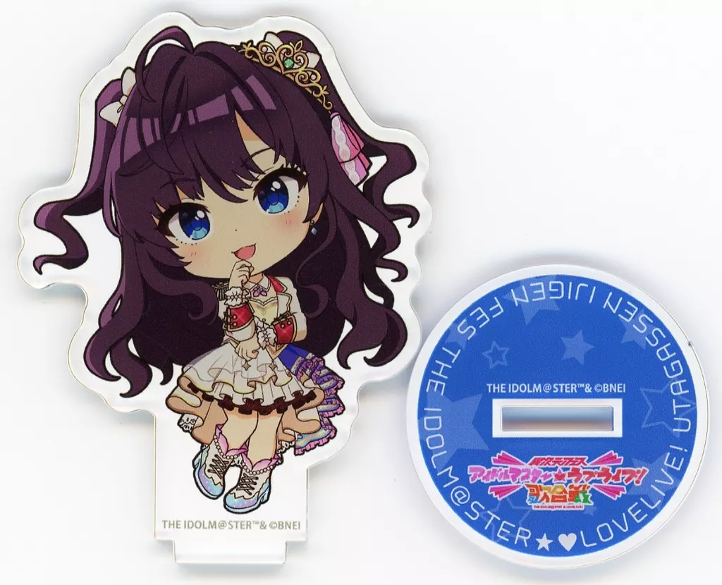 一ノ瀬志希ver. アイラブ歌合戦「アイドルマスター」シリーズ 公式ミニアクリルスタンド 「アイドルマスター シンデレラガールズ」 異次元フェス アイドルマスター★・ラブライブ!歌合戦グッズ