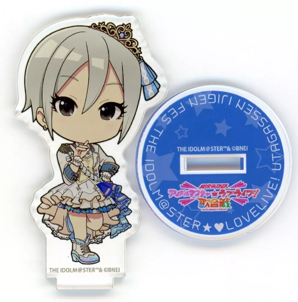 塩見周子ver. アイラブ歌合戦「アイドルマスター」シリーズ 公式ミニアクリルスタンド 「アイドルマスター シンデレラガールズ」 異次元フェス アイドルマスター★・ラブライブ!歌合戦グッズ
