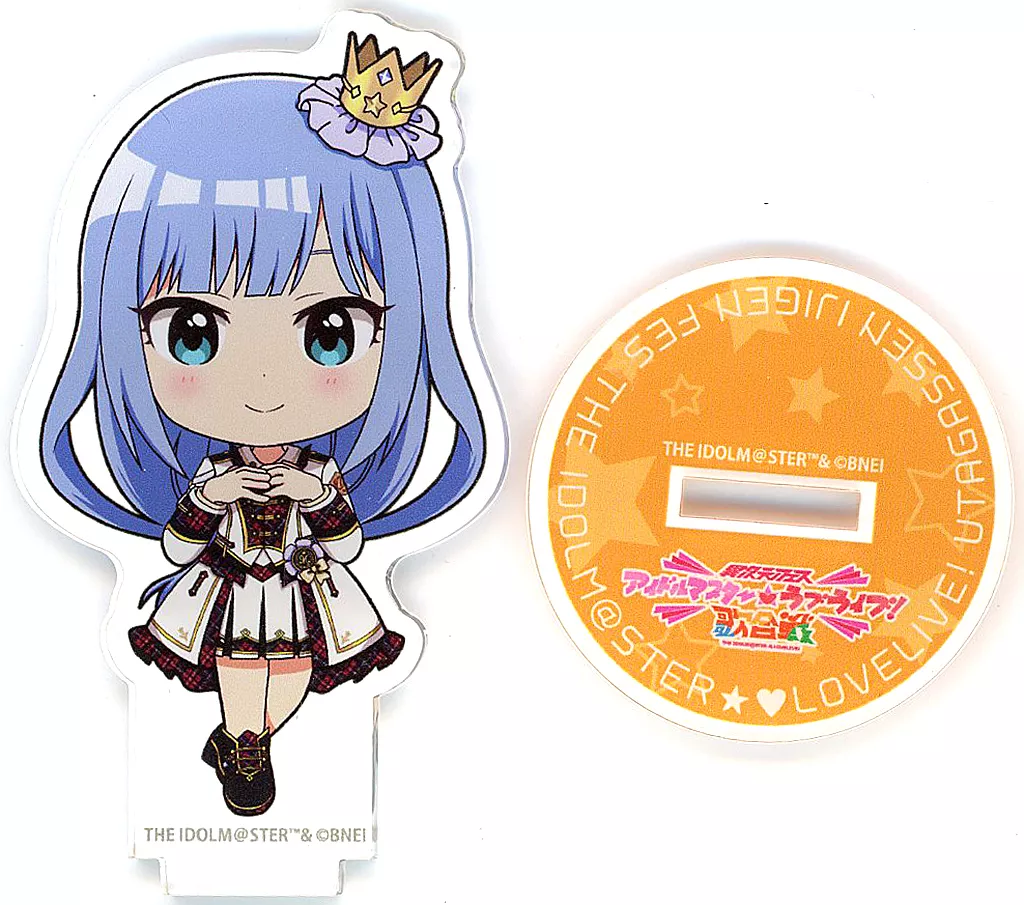 白石 紬ver. アイラブ歌合戦「アイドルマスター」シリーズ 公式ミニアクリルスタンド 「アイドルマスター ミリオンライブ!」 異次元フェス アイドルマスター★・ラブライブ!歌合戦グッズ