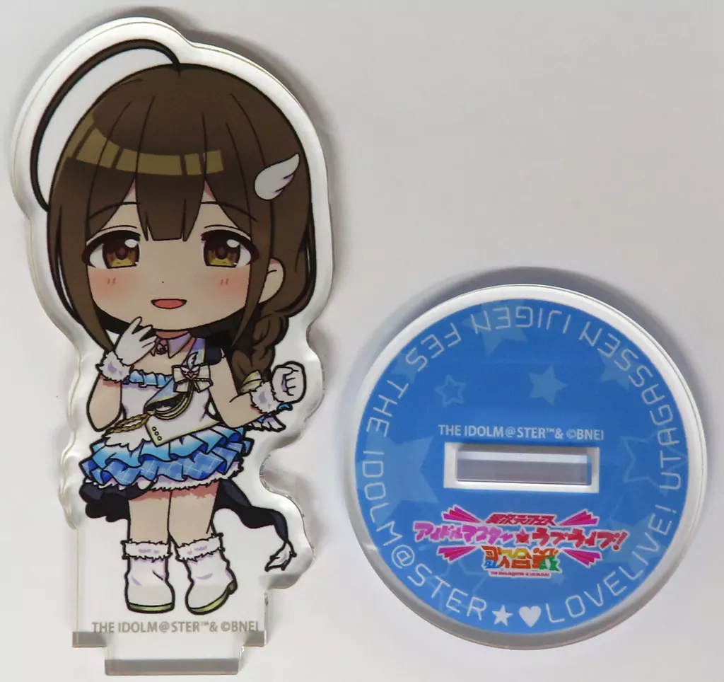 桑山千雪ver. アイラブ歌合戦「アイドルマスター」シリーズ 公式ミニアクリルスタンド 「アイドルマスター シャイニーカラーズ」 異次元フェス アイドルマスター★・ラブライブ!歌合戦グッズ