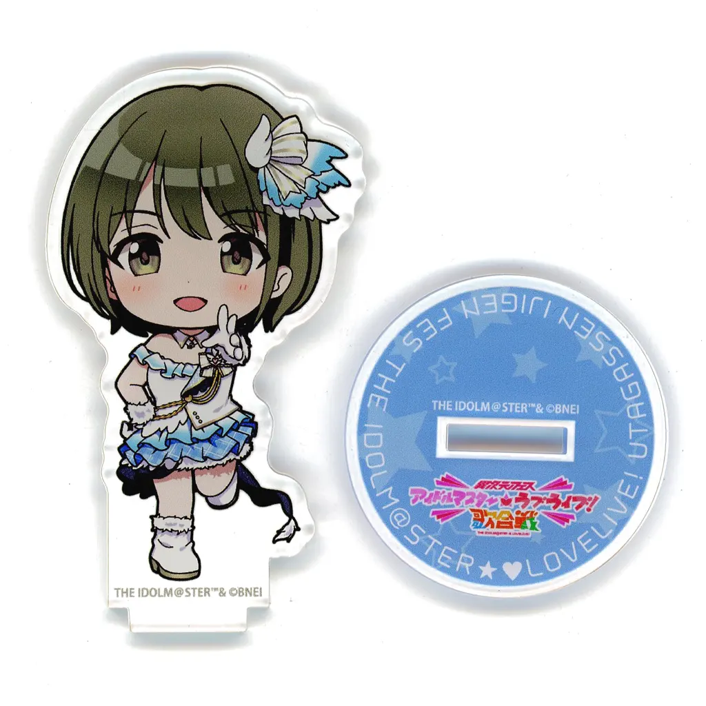 七草にちかver. アイラブ歌合戦「アイドルマスター」シリーズ 公式ミニアクリルスタンド 「アイドルマスター シャイニーカラーズ」 異次元フェス アイドルマスター★・ラブライブ!歌合戦グッズ