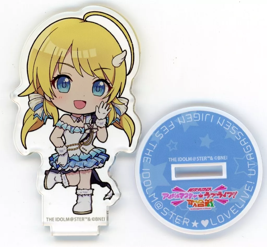 八宮めぐるver. アイラブ歌合戦「アイドルマスター」シリーズ 公式ミニアクリルスタンド 「アイドルマスター シャイニーカラーズ」 異次元フェス アイドルマスター★・ラブライブ!歌合戦グッズ