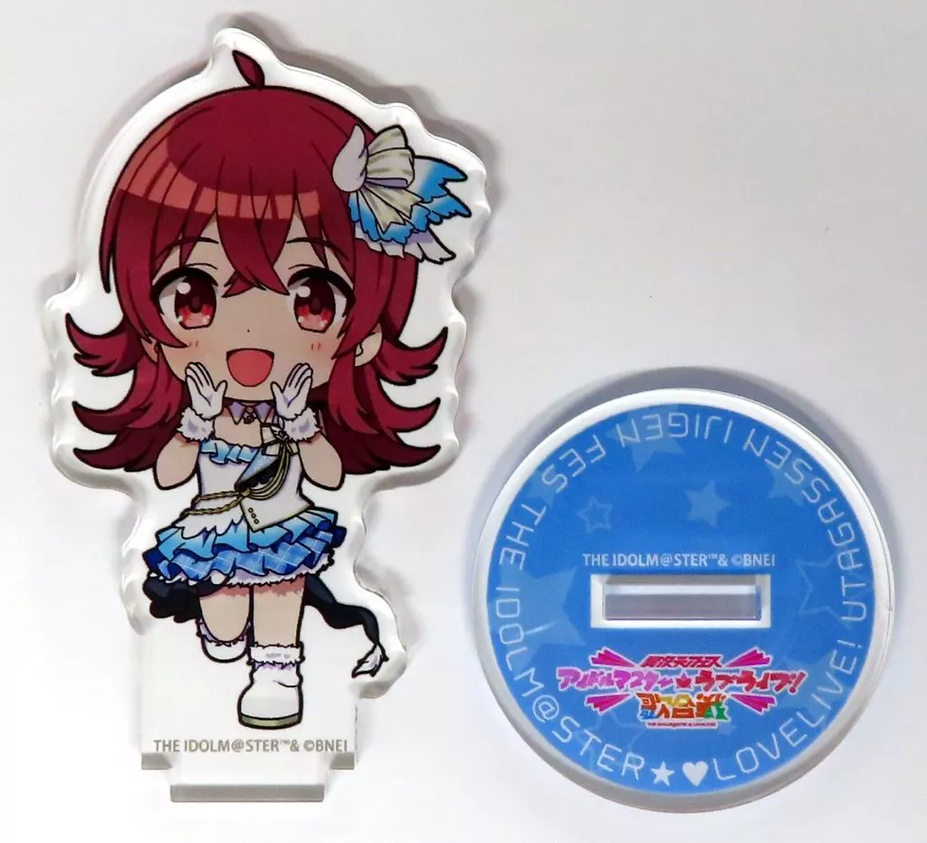小宮果穂ver. アイラブ歌合戦「アイドルマスター」シリーズ 公式ミニアクリルスタンド 「アイドルマスター シャイニーカラーズ」 異次元フェス アイドルマスター★・ラブライブ!歌合戦グッズ