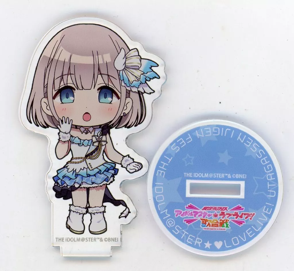 芹沢あさひver. アイラブ歌合戦「アイドルマスター」シリーズ 公式ミニアクリルスタンド 「アイドルマスター シャイニーカラーズ」 異次元フェス アイドルマスター★・ラブライブ!歌合戦グッズ