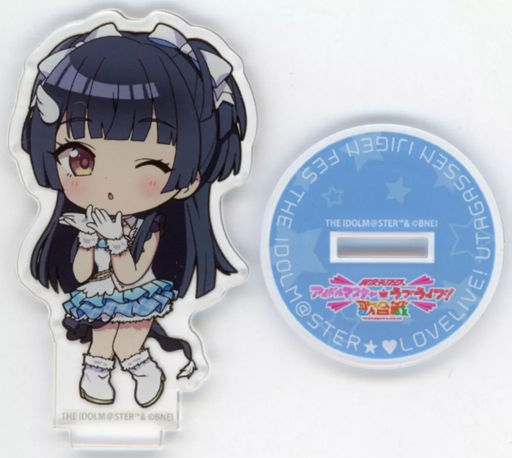 黛冬優子ver. アイラブ歌合戦「アイドルマスター」シリーズ 公式ミニアクリルスタンド 「アイドルマスター シャイニーカラーズ」 異次元フェス アイドルマスター★・ラブライブ!歌合戦グッズ
