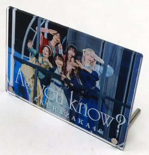 [単品] 櫻坂46 ライブフォトアクリルプレート 「Blu-ray/DVD 2nd TOUR 2022”As you know?” TOUR FINAL at 東京ドーム ～with YUUKA SUGAI Graduation Ceremony～ Loppi・HMV限定セット」 同梱品