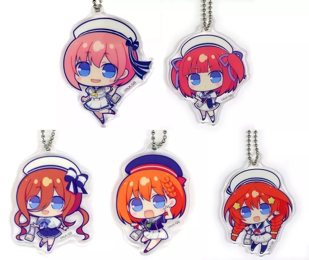 全5種セット 「五等分の花嫁∽×ファミリーマート アクリル」