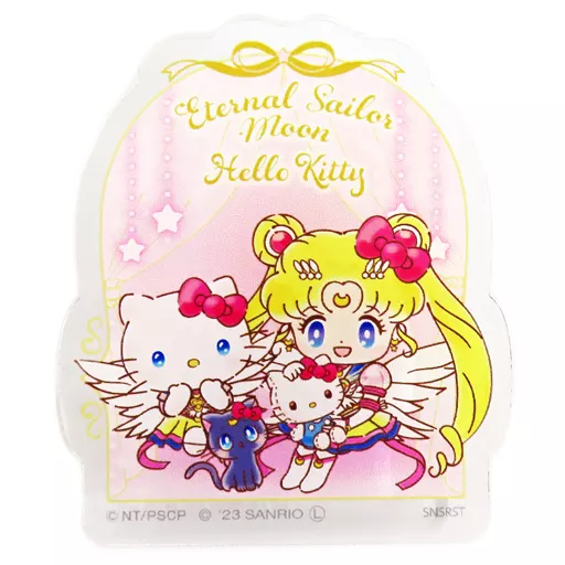 クリップ　セーラームーン×ハローキティ 「劇場版 美少女戦士セーラームーンCosmos×サンリオキャラクターズ アクリルクリップコレクション」