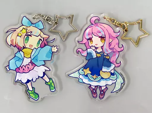 ユナ＆ノエラ アクリル2種セット 「PS4/Switchソフト 役づくりパズル ゆめいろユラム ファミ通DXパック」 同梱特典