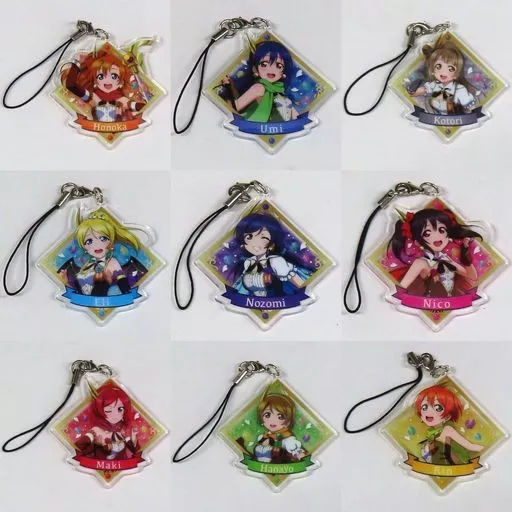 全9種セット 「ラブライブ!スクールアイドルフェスティバル スクフェス感謝祭2019年記念 アクリルμ’s」