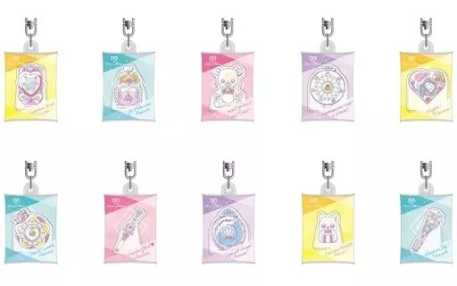 キーホルダー　全10種セット 「プリキュアオールスターズ エアふわキーホルダー B.BOX」